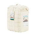thumbnail image 3 of Mainstays Full/Queen Comforter Set, All-Season, 3-Piece, Cream Puffy Seersucker, 3 of 7