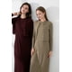 thumbnail image 4 of Cárdigan de fibra natural para mujer, vestido largo hasta el tobillo, tejido con ribetes, moda de verano, 2023, 4 of 5