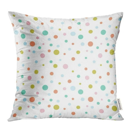 Cmfun Pink Ball Colorful Dots Pattern White Pois Circle Kid Small