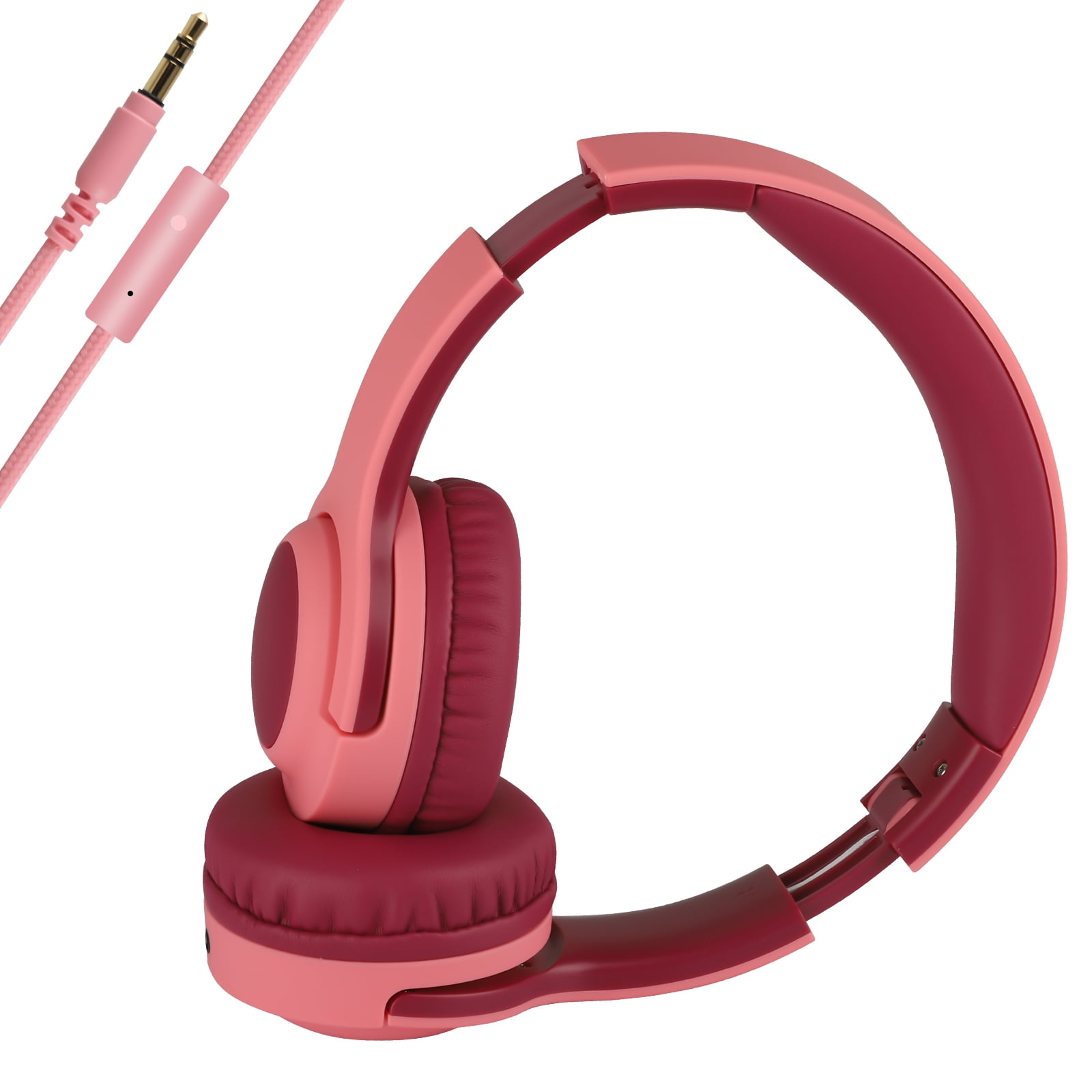 TSV Kids Headphones, Children Girls Boys Teens Wired Over Ear Headsets