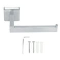 thumbnail image 1 of Stainless Steel Wall Mounted Rack Toilet Roll Paper Holder Bathroom Tissue Shelf, 1 of 1