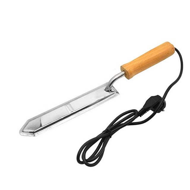 Naiovety 1 Uds. De herramientas para abejas, cuchillo de corte eléctrico para miel, cortador de miel de 220V, equipo de apicultura para colmena, Jardín y Patio Reino Unido enchufe Naiovety HA006771-02B