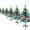 A, variant on MInHoues 4Pcs Christmas Solar Cedar Tree Light Outdoor, 29.5" Metal Multicolor LED Lighted Evergreen Tree Garden Stake for Lawn Pathway, Perfect for Christmas Tree Home office Party Decoration