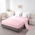 thumbnail image 5 of Erosebridal Girly Pink Bowknot 7-Piece Twin Bedding Sets For Girls,Cute Bows Kawaii Stars Bedding Comforter Set,Lightpink White,Reversible, 5 of 7