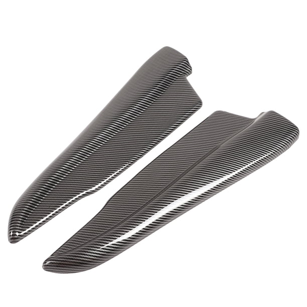 Par de parachoques trasero Bling Bling Estilo fibra de carbono Universal