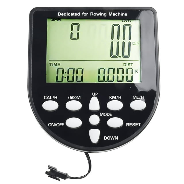 GLFILL Machine à Ramer Comptoir Application Bluetooth Montre Électronique pour Dispositif de Rame Magnétique Équipement D\'entraînement Physique Moniteur