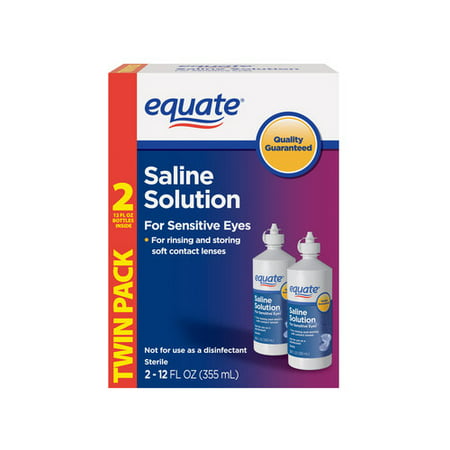 How to make up saline solution for eyes