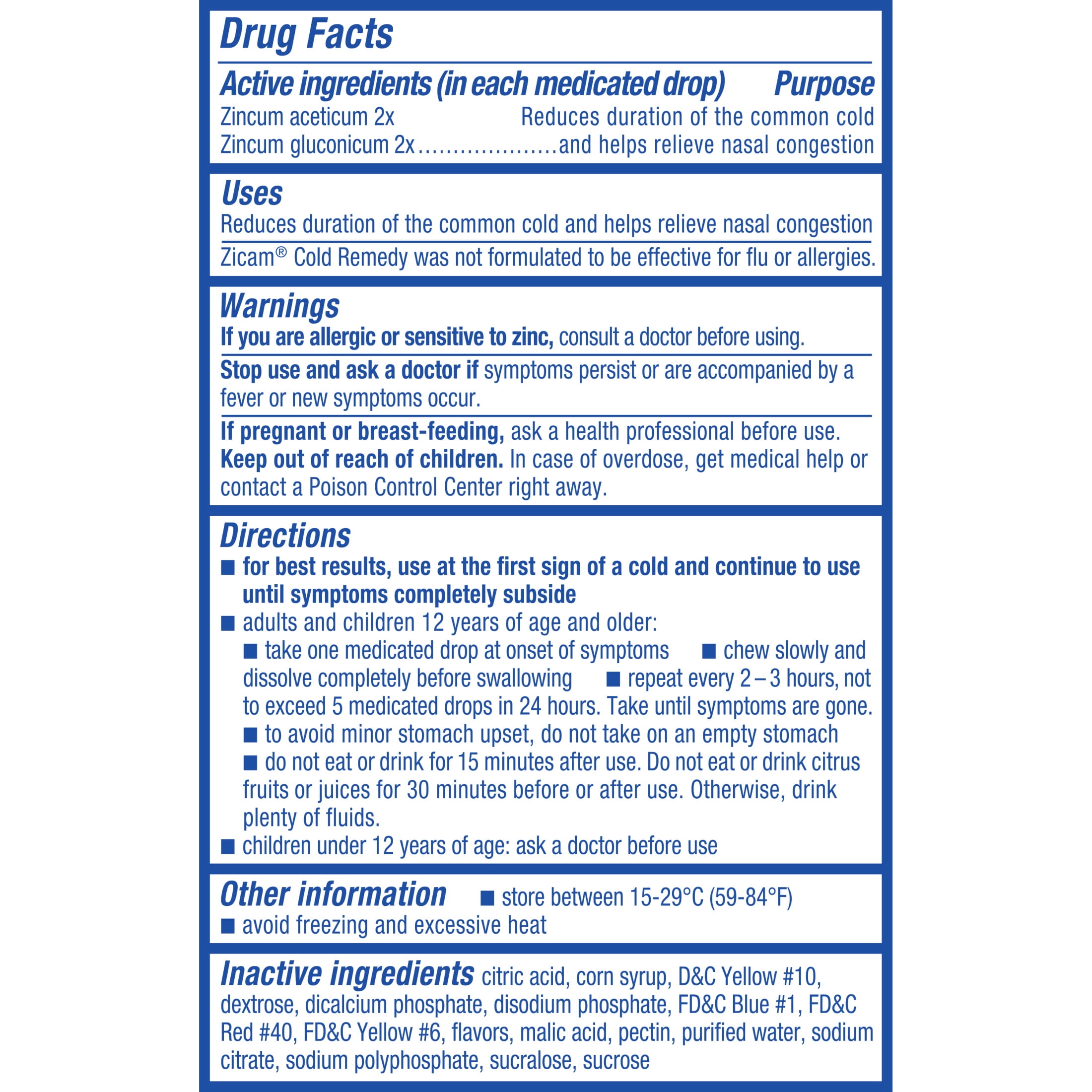 (2 pack) Zicam Cold Remedy Zinc Medicated Fruit Drops, Assorted, Homeopathic Cold Shortening Medicine, 25 Ct