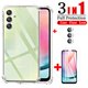thumbnail image 2 of 3 En 1 Samsun A24 A14 A34 A54 A04S A04e A04 M14 M54 5G 4G Fundas Protector De Pantalla Camere Vidrio Templado Proteger, 2 of 4