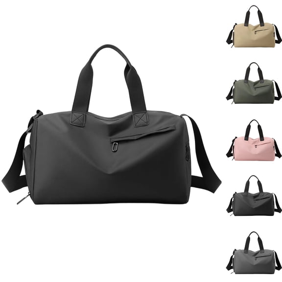 breaise Gym Bag for Men Women Waterproof Travel Duffle Bag with Shoe Compartment & Wet Pocket