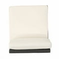 thumbnail image 3 of Patio Chairs Set of 2 - Stackable Outdoor Steel Frame Cushions, 3 of 7