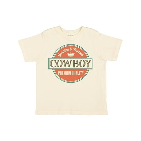

Inktastic Cowboy Vintage Logo Boys Toddler T-Shirt