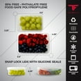 thumbnail image 2 of ThinkFit Meal Prep Containers, BPA Free - Airtight Food Storage Containers Best for Meal Prepping & Portion Control - Reusable, Stackable, Microwavable, Dishwasher & Freezer Safe (6 Piece Set), 2 of 7