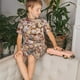 thumbnail image 4 of Balery Colorful Seashells Conjunto de Pijama Infantil de Manga Corta con Estampado – Ropa de Dormir de Algodón Suave-XX-Large, 4 of 6