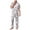 Gray, variant on ALLLIST Pajamas for Men Set Big And Tall Satin Silk Sleepwear Dragon Print Beige Short Sleeve Tops & Bottom Pjs Sets Teens Pajamas L-3XL
