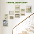 thumbnail image 4 of LEDREM Collage Picture Frames Set of 10,Two 8x10,Four 5x7,Four 4x6,Wall Display Photo Frames for Gallery,Natural Beige, 4 of 6