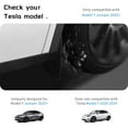 thumbnail image 4 of 4Pcs New Version for Tesla Model Y Launch/Juniper Mud Flaps Accessories 2025 2026,Flexible Mudflaps Splash Guards All Weather Protector Fenders, 4 of 5