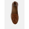 thumbnail image 4 of Yelena Real Leather Tassel Loafers, 4 of 9