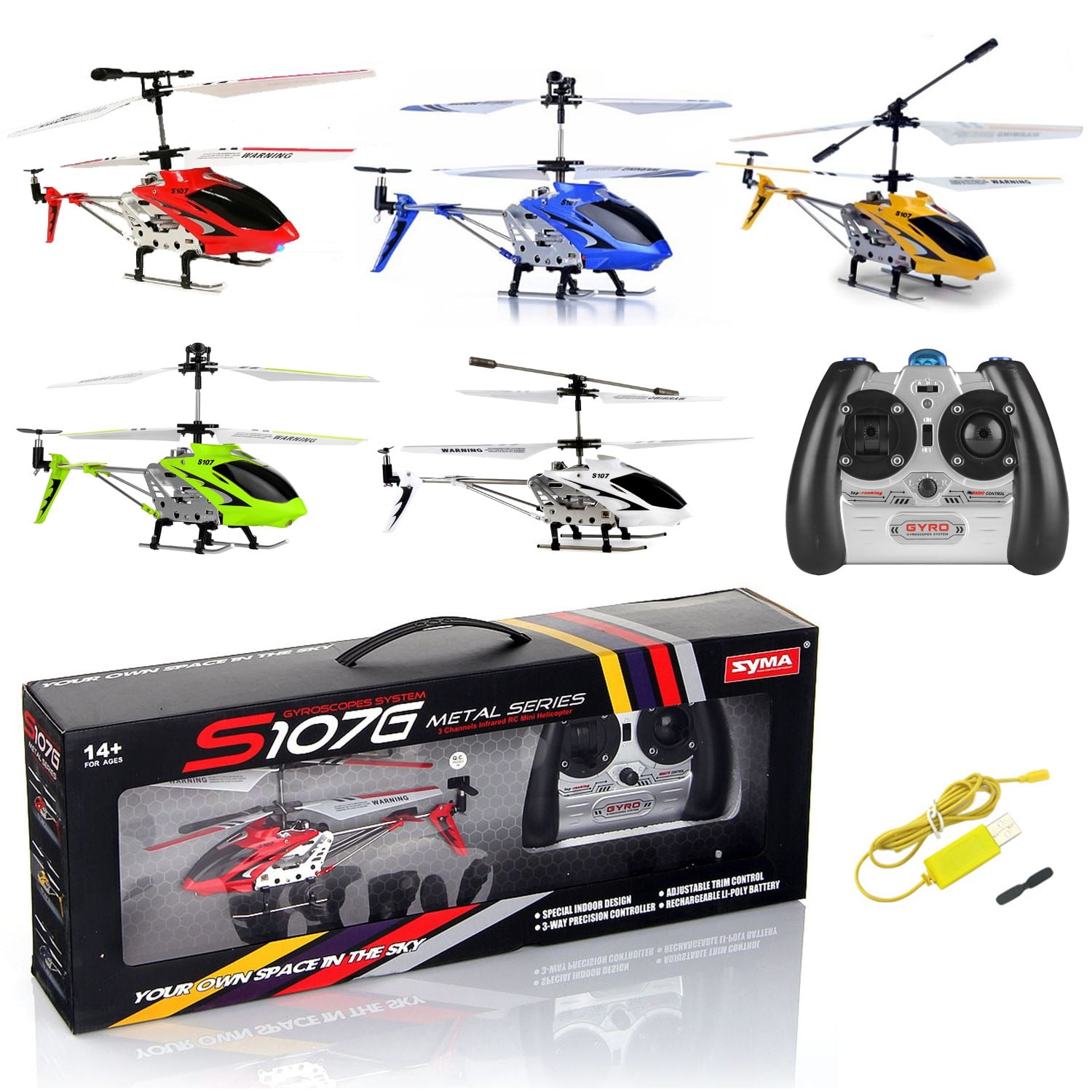 metal rc helicopter