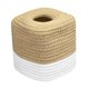 thumbnail image 4 of Soporte para pañuelos de estilo bohemio, elegante dispensador de servilletas, soporte para pañuelos tejido a mano para Estilo C, 4 of 9