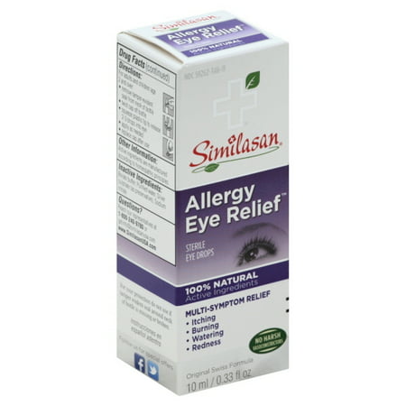 Similasan Allergy Eye Relief 0.33 fl oz Liquid (Best Natural Eye Drops For Red Eyes)