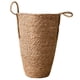 thumbnail image 1 of Flower Decorative Pot a mano Canasta de almacenamiento de flores hecha a mano Cantaje de tejido de paja, 1 of 6