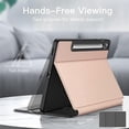 thumbnail image 3 of JETech Case for Samsung Galaxy Tab S10 FE / S9 FE 10.9-Inch with S Pen Holder, Slim Folio Stand Protective Tablet Cover, Multi-Angle Viewing (Rose Gold), 3 of 6