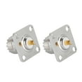 thumbnail image 4 of Ccdes RF Coaxial Adapter Connector,2PCS UHF Female SO239 4 Hole Socket Panel Chassis RF Coaxial Adapter Connector,UHF Connector, 4 of 8