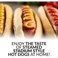 Nostalgia Extra Large DinerStyle Steamer 20 Hot Dogs and 6 Bun