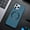 Darkblue, variant on ShellTech for iPhone 13 Magnetic Leather Case, Thin Anti-Fingerprint Fabric Feel Shockproof Scratch-Resistant Compatible with MagSafe Wireless Charging Soft Silicone TPU Cover,Green
