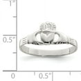 thumbnail image 2 of 925 Sterling Silver Claddagh Ring, 2 of 2