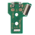 thumbnail image 3 of Conector de Puerto USB de Carga Compatible con Controlador PlayStation PS4 Dualshock 4 Modelo: JDS-050 / JDS-055 - Cable Flex de 12 Pines Incluido - (+) Destornillador, 3 of 3