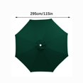 thumbnail image 2 of Chmadoxn Patio Umbrella Replacement Outdoor Canopy Beach Backyard Market Table Top Cover （115 inch）, 2 of 4