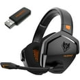 thumbnail image 3 of Headset,Surround Soft Earmuffs Mic Battery Over Ear Mic Noise Over Ear Bass Surround Wireless Headset PC Laptop Surround Battery  Battery WirelessWired Headset Mic 17H Battery   PC, 3 of 7