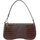 thumbnail image 1 of 2023 - Bolso de hombro de los años 90 para mujer, bolso de mano clásico de piel vegana, marrón, 1 of 5