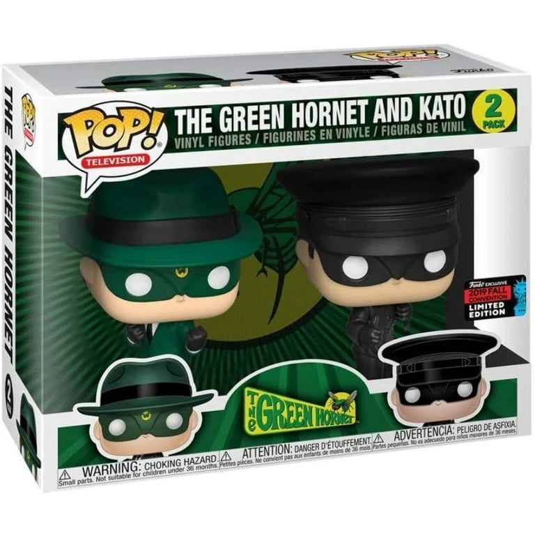 2 Pack The Green Hornet and Kato (Fists Up) - 2019 Con Funko POP