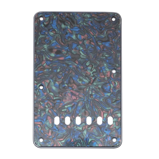 Musiclily Pro 6 Agujeros Placa Trasera Strat Tapa de Trémolo para Affinity Series Squier Guitarra de