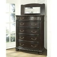 thumbnail image 3 of Steve Silver Monte Carlo 5-drawer Lift Top Chest, 3 of 4