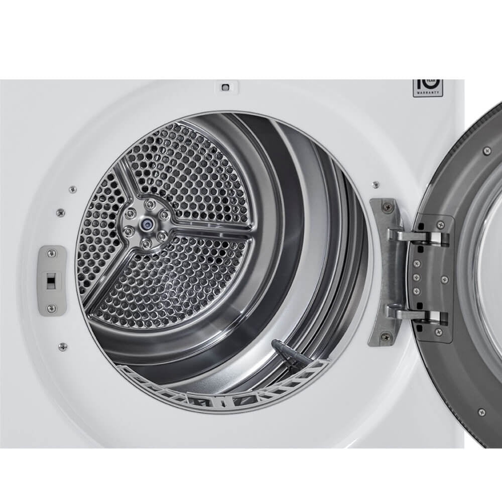 LG DLHC1455W 4.2 Cu. Ft. White Stackable Front Load Electric Smart Dryer