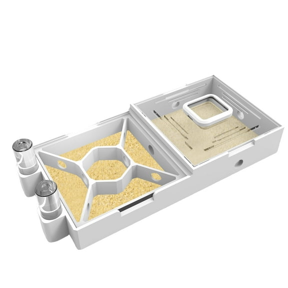 Ant Farm Nest Science DIY Terrarium Kit Care for Live Ants Ant Habitat with Water Tower Nurturing Room and Comprehensive Observation