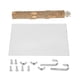 thumbnail image 1 of Espejo Para Pájaros De Acero Inoxidable, Espejo Para Pájaros, Espejo Para Loros De Madera, Accesorio Para Jaula Para Pájaros, Loros Para Jaula Para Pájaros OTVIAP Bird Cage Accessory, 1 of 8