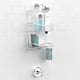 thumbnail image 3 of Ducha Caddy Better Living VENUS de 2 niveles, aluminio, gris, 3 of 4