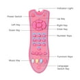 thumbnail image 2 of Kids Musical TV Remote Control Toy with Light and Sound Baby Early Education Toy 3 language Modes(English/French/, 2 of 7
