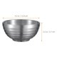 thumbnail image 2 of Cuenco apilable para servir sopa, plato de postre para ensalada, utensilios de cocina de acero inoxidable, cuenco para ramen HOMEMAXS 15399636-MX, 2 of 7