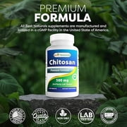 (2 pack) Best Naturals Chitosan 500 mg 120 Tablets