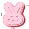 thumbnail image 2 of Cookie Mould DIY Reusable Practical Easter Cartoon Bunny Biscuit Mold Cake Decorating Tool, 2 of 4