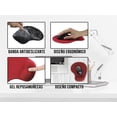 thumbnail image 3 of Mouse Pad Tapete Mouse Ergonomico Laptop Pc Gel Alfombrilla, 3 of 9