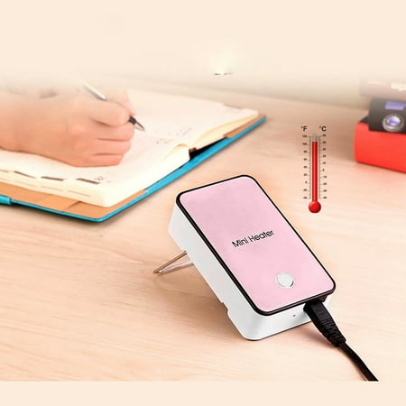 

Tangnade Kitchen Utensils and Decorations Cartoon Personal Mini Space Heater Fan Portable Electric Home Office Indoor Use