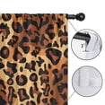 thumbnail image 4 of Blackout Kids Curtains,Leopard Print Childrens Insulated Curtains Set Of 2,Bedroom Essentials,Toddler Room Decor 42"x54"(106x137cm), 4 of 4