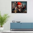 thumbnail image 4 of Cuadros Decorativos 5D DIY Diamante Pintura Piratas del Caribe Full Round Drill Wall Decor Art Likrtyny embutido en tela, 4 of 9
